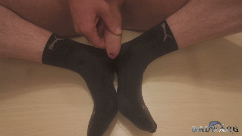 BadWarg: Cum on My Black Socks