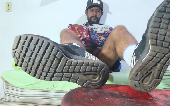 Stink HairyMale: Fetish kaki santai - crot