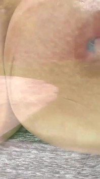 Washing Windows Without Bra and Push Ass and Tits to the Glass