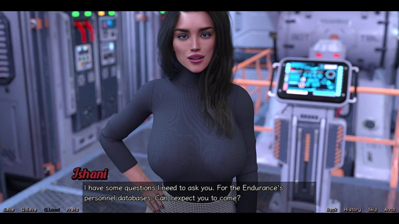 AVN Teller: Échouée dans l’espace - conversation privée avec Ariel