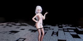 MikuMotion: [MMD] Joli corps, bas noirs ; Bas blancs ; Lingerie; Strip-tease
