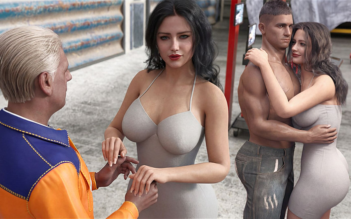 Lustful Gaming: Ošukal Jsem Sexy MILF Manželku Svého Šéfa