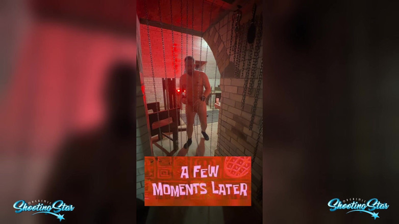 Shooting Star: Pegging M. Porkpie dans le donjon (vue portrait - meilleur 4 téléphone