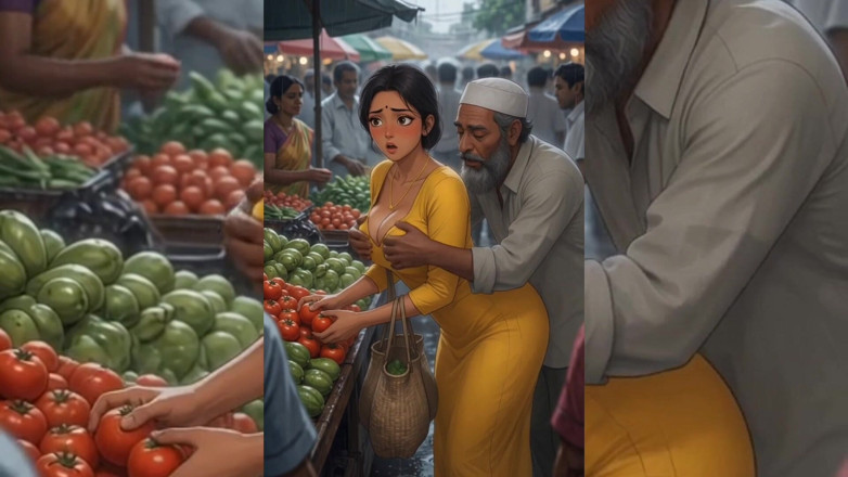 Heaven Gamez: India agrupada y follada duro por su viejo vecino musulmán...