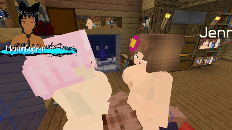Manor Cookie: Minecraft Jenny Mod Fapcraft Jenny a Zoey jsou zde k šukání...
