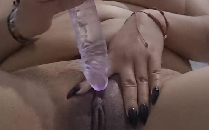 Lady Devil: Trying My New Toy and My Creamy Pussy Squirts