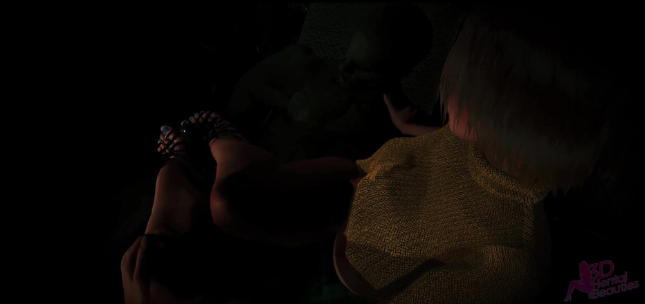 3DHentaiBeauties: Ashley's escape - monster kontol raksasa vs wanita mungil