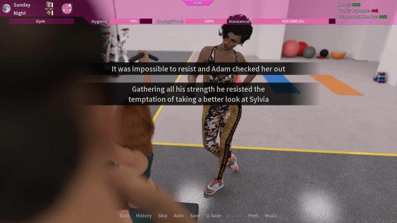 Dirty GamesXxX: Innocence or Cash: the Hot Horny MILF From the Gym -...