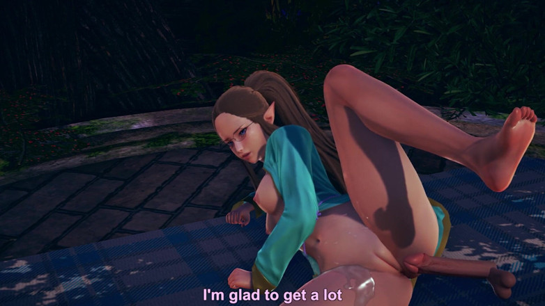 Waifu club 3D: Pozvěte elfa na piknik