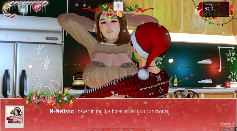 Cumming Gaming: Unlimited Christmas [Xmas Hentai PornPlay] Ep.11 naughty boy don't want to...