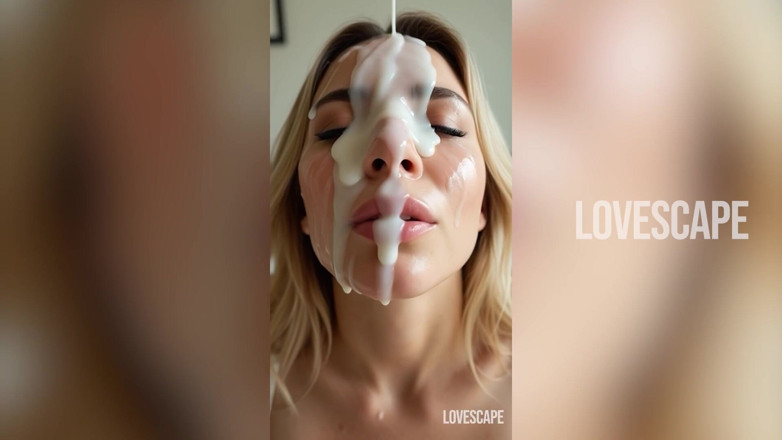 Lovescape: Milf cachonda folla por todas las habitaciones (generado ai)