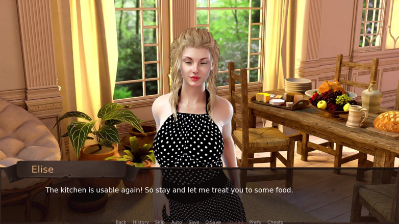 3D Cartoon Porn: Love Season 18 - Elise se snaží svádí Alex ve svém domě