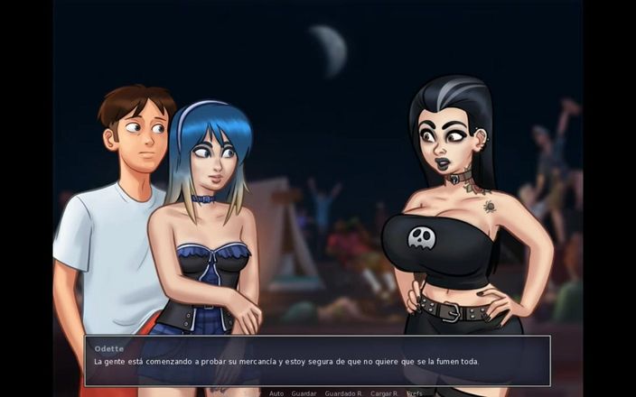 HotSummer117: Summertime Saga Cap 55 - feestje bij het huis van mijn vriend