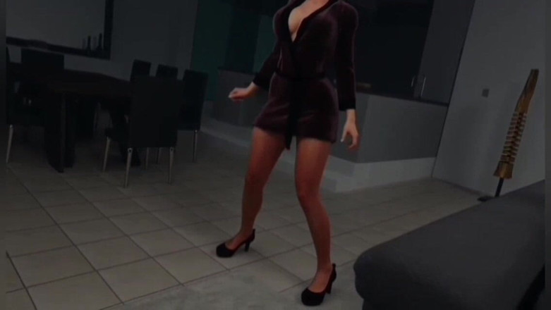 Divide XXX: Evden uzakta - üvey anne Eva epilog döl duşu