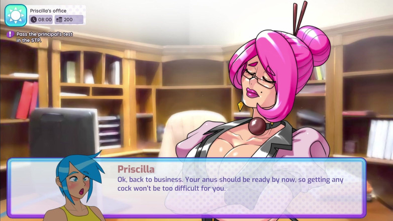 Trans Maaya: IFYBO - главный трахает жестко девственницу в задницу студента Криса и получает кримпай огромной в дыре