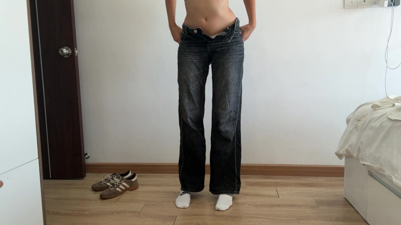 TheBublin: Full Outfit Tease Plus Pussy Play