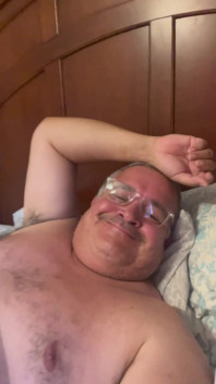 Naked Young Guy in Bed