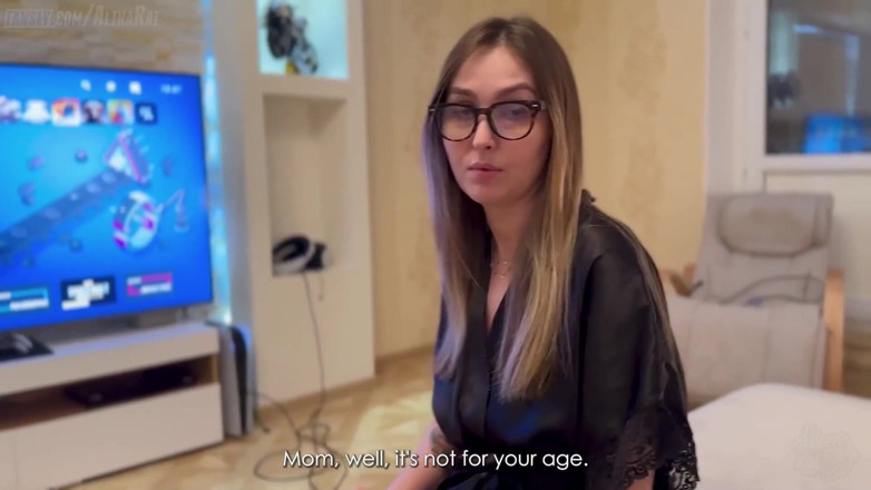 Alina Rai: Пасынок трахает мачеху, пока она в виртуальной реальности