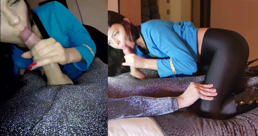 Nylon Xtreme: Sonya Durganova in star trek spock