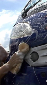 Carwash with Blonde MILF Jill Sommer
