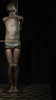 Nicky Tied to Pillar and Electro Paddl Tis4