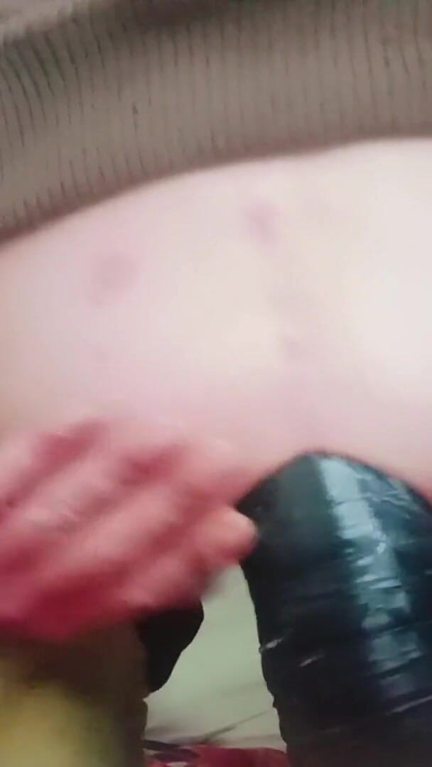 The Young Man's Big Ass Even Tries to Shove a Bottle of Yogurt Into His Little Butt. (Nino boy)