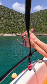Feet on the Boat
