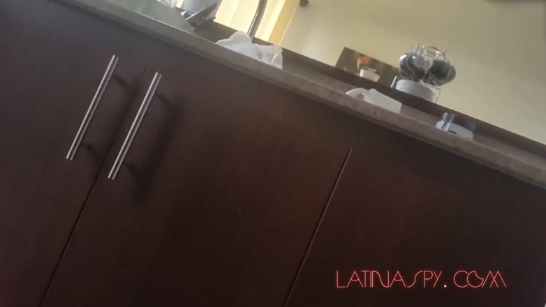 Latinaspy: Ep10 Cleaning services with huge melons part 1