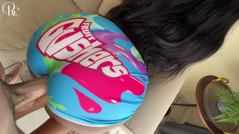 BootyClapper187: 그녀의 거시기 반바지를 통해 그녀의 보지를 따먹어