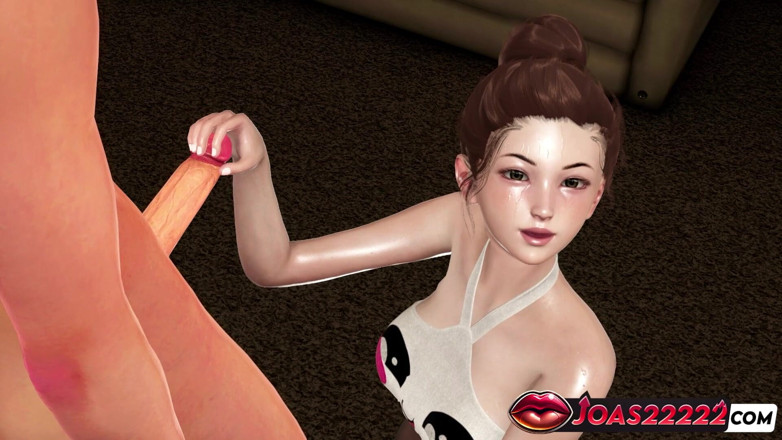 Joas22222: 팬티 스타킹을 입은 거유 여대생 Asuka Sakino - 거유 쓰리섬을 위한 핸잡에 탐닉하고, Frenulum 핥기 클로즈업