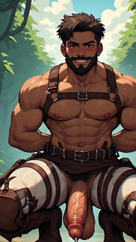 Muscle Men Erotic 3D