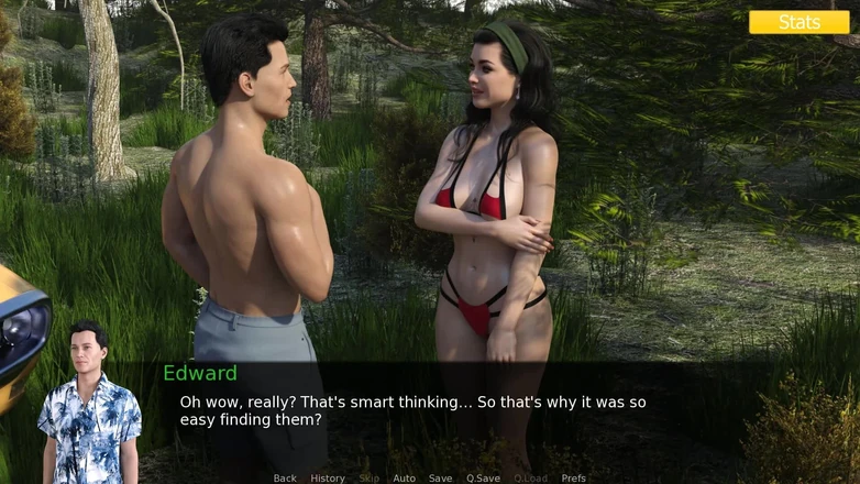 Dirty GamesXxX: 에로티카: 핫한 섹시한 보지 3개와 강가의 자지 1개 - 에피소드 10