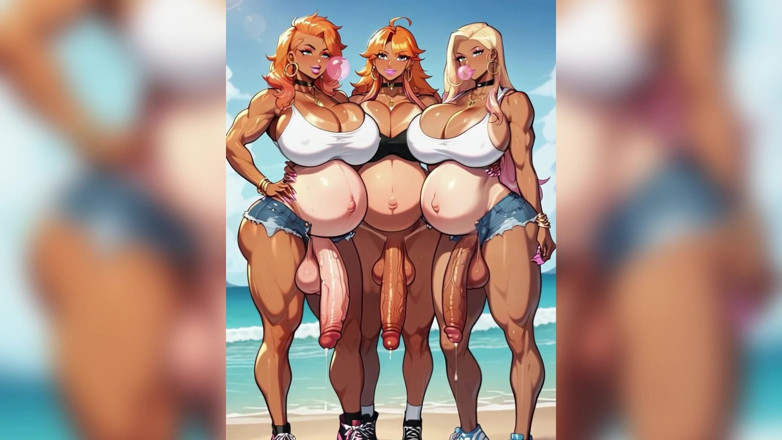 Transgming: Tran futai în cur cu spermă