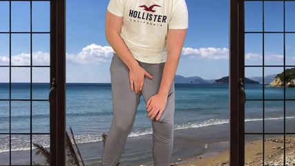 Lucas Nathan King: Pancutan mani zakar besar-besaran dalam seluar