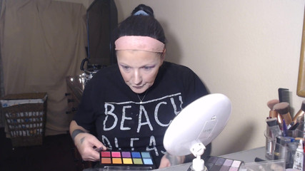 Abby Anna: Vánoční narozeninový make-up