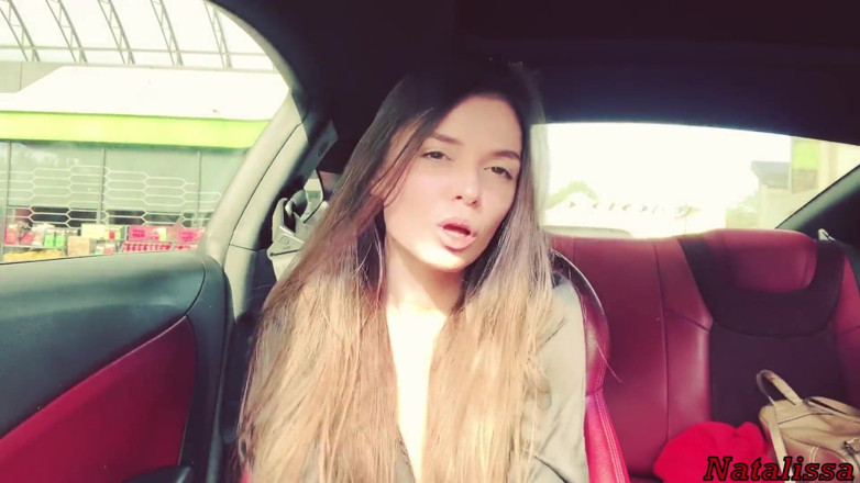 Natalissa: Nedbalé kouření a hluboké kouření v autě