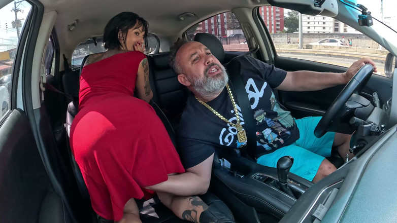 Binho Ted: Queen Kimi Hitched a Ride and Put on an Anal...