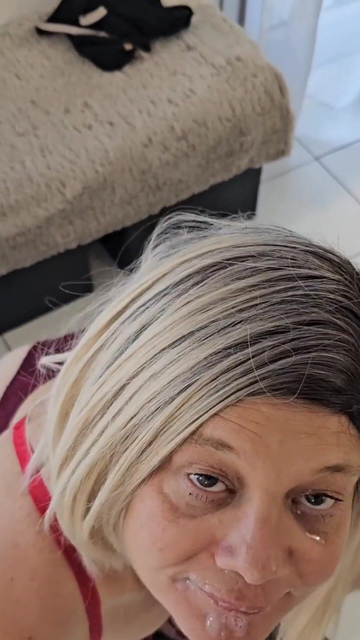 Sofy13: Compilação amo ter esperma quente em todo o meu rosto