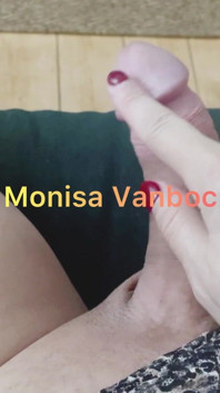 Jerking of My Giant Tranny Cock While Waiting for My Boyfriend to Come Home...