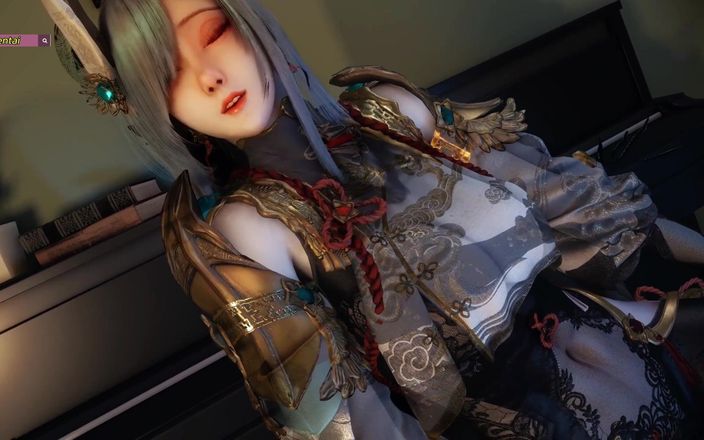 X Hentai: Shenhee seduce il comandante del grosso cazzo - animazione 3D