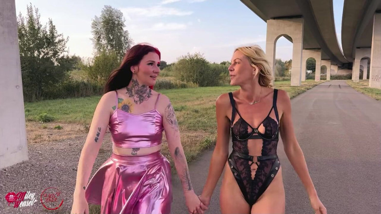 Miley Weasel: A Little Walk with My Slut