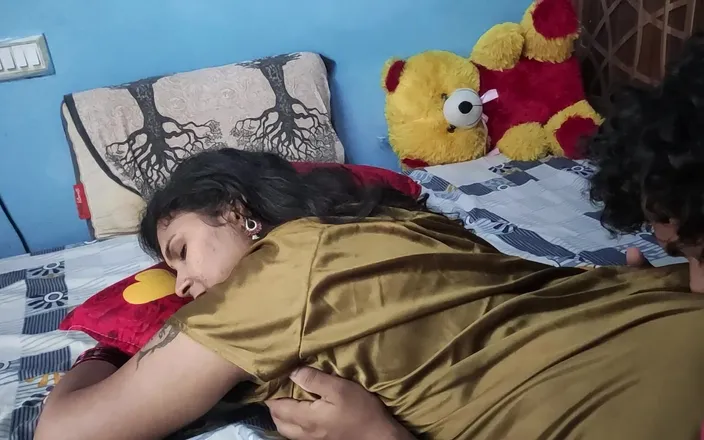 Vaishnavysharunraj: Sex with Wife in Nighty, Hot Bedroom Sex with Sexy...