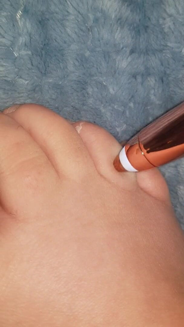 Faith's Feet Fetish: Fetish kaki iman - mencukur jari kaki saya