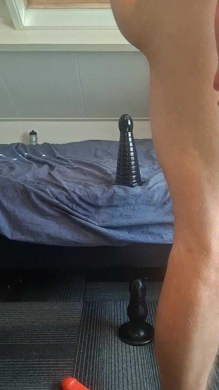 NoFace Twink X: Solo masculino extremo anal consolador - juguetes enormes