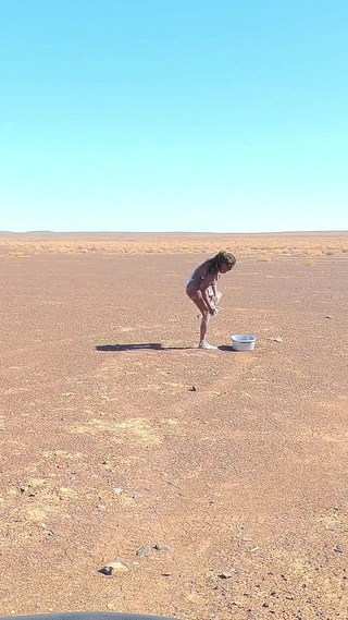 Black Swan: Sexcation Part 3 - Washing in the Dessert