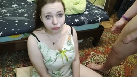 Jay bikin aku nyepong kontol besarnya dan telan sperma hangatnya