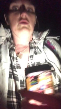 Got My Tits Out to Try and Cool Down Whilst Walking at Night