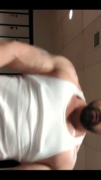 Shredding a Tank Post Workout