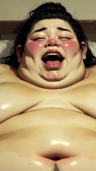 Chinese SSBBW Obese in Bondage Legs Spread - Desperate for Big Cock & Creampie