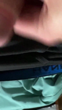 Rubbing My Uncut Cock